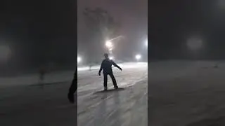 Катание на сноуборде. Открыл сезон. Слово сноубордиста 🏂