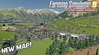 New Map ERLENGRAT! | Alpine DLC - Farming Simulator 19