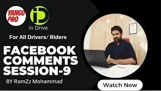 YANGO PRO AND INDRIVE COMMENTS | Session 9 | RamZz Mohammad 