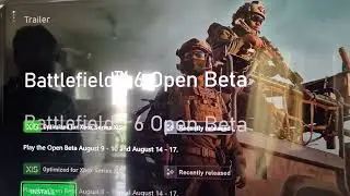 How To Download/Install Battlefield 6 Open Beta On Xbox Series X/S