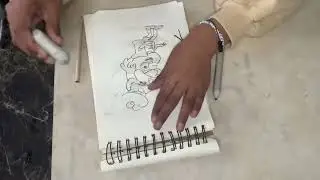 Me drawing Dipper and Mabel pines from Gravity falls