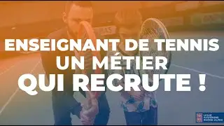 Enseignant de tennis : un m&eacute;tier qui recrute