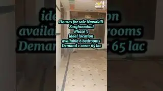#homeforsale #quetta Nawakili phase 3 ideal location 1500 square feet 6 bedrooms with attach bat#fy