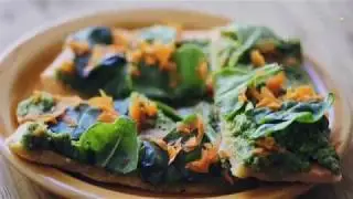 Red Lentil Flatbread Pizza Crust (Gluten-Free, Vegan)
