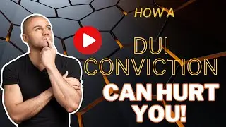 How a #DUI conviction hurt you - #CriminalDefense and #PersonalInjury Podcast S3 E2 - FrankWalkerLaw