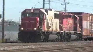 Black Friday Railfanning, Part 1: Franklin Park/B-12; CN, CP & Metra MD-W