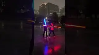 DUEL OF THE FATES IN TOKYO #starwars #lightsaber #obiwankenobi #darthmaul #tokyo #japan