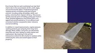 Prettyman Pressure Washing & Painting - Enhance Home Exterior Effortlessly With Pressure Washing