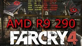 Overclock vs Far Cry 4 - AMD R9 290