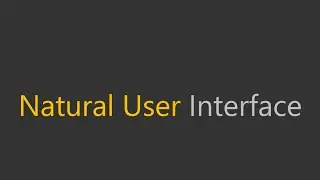 Daniel Wigdor: Natural User Interfaces