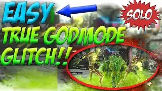 *EASY* SOLO TRUE GODMODE GLITCH IN BLACK OPS COLD WAR ZOMBIES!! EASIEST GODMODE GLITCH!! PATCHED