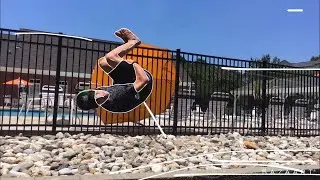How to side flip off of things 🐠