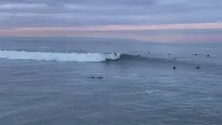 Huntington Beach Surf & Sunrise 1-22-20