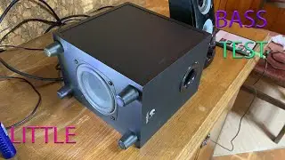 Logitech z323 Little Bass Test[4k]