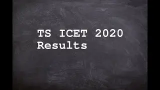 TS ICET 2020 Results