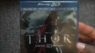 Распаковка ограниченного издания фильма &laquo;Тор&raquo; в формате 3D Blu-ray!!!!