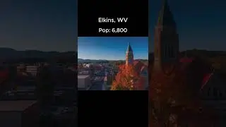 Random US Towns: Elkins, WV #shorts