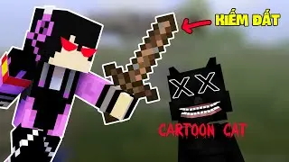 THỬ GIẾT CARTOON CAT BẰNG 1 CỤC ĐẤT - Thử Thách Theo Comment #4