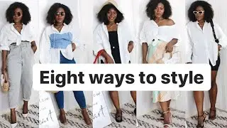 HOW TO STYLE WHITE BUTTON DOWN SHIRT