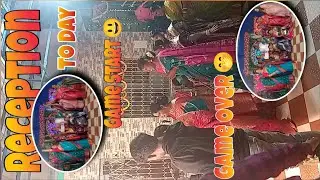 Today Reception Funny moment and enjoy moments 🤭😁🥳❤️ // #minivlog #shortsvideo #vlogs #funnyvideo