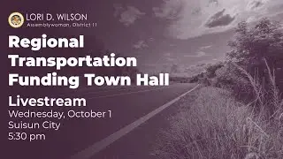 Regional Transportation Town Hall: Funding Our Future