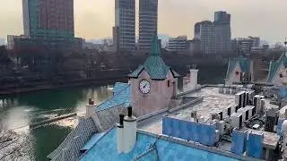 Gyro Drop Lotte World |Terrifying Theme Park in South Korea | Gyro Drop in Korea