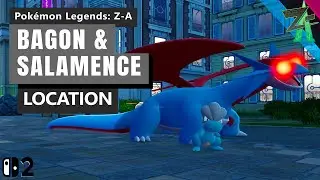 Как получить Бэгона и Альфу Саламенс в Pokemon Legends Z-A