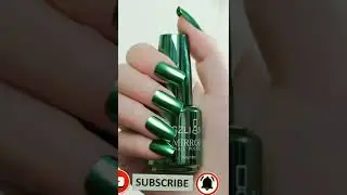 10 Amazing mirror nail polish colours 💅| mirror nail art | #shorts  #nail #makeup #cosmetics