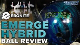 Ebonite Emerge Hybrid Ball Review (4K) | Bowlers Paradise