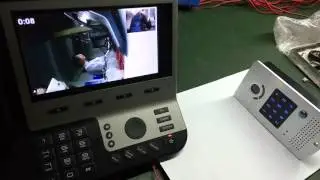 Voip camera door phone KNZD 42VR operation kntech