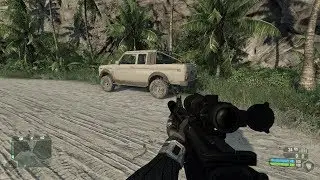 Crysis 1 мод Modern Firearms тест. Уровень 1