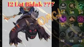 COMBO SINERGY HUMAN BERULAH LAGI !! 12 LOT BIDAK TERCAPAI II AUTO CHESS MOBILE