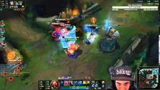 LoL  Season 6 Gragas Jungle : How to save your Midlane