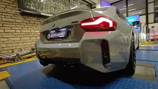 BMW M2 G87 | Idle with catback by NEGRENTE | Valves open-close