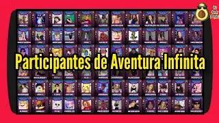🎖️ Conoce a los 75 participantes de Aventura Infinita (presentados por Mox)