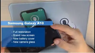 Samsung Galaxy A10 Restoration &ndash; New Screen, Back Cover & Deep Cleaning! 🔧📱