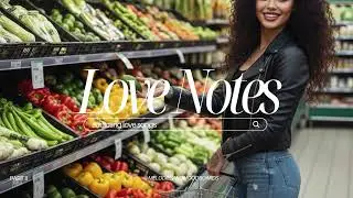 CHECKING OUT, OR CHECKING YOU OUT? 🛒🤩🥒🍅 #rnb #chill #sultrysounds #middaythoughts