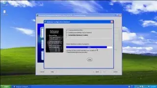 How to create database in Oracle 11g
