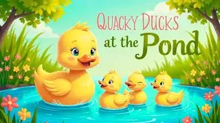 Quaky Ducks Song  | Quacky Ducks at the Pond&rdquo; | Delightful Children&rsquo;s Nursery Rhyme | Kidsjourney