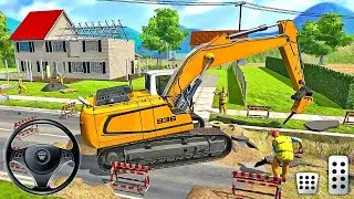 City Builder Road Simulator 2022 - Mega Construction Vehicles Driving - Android Gameplay