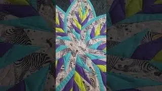 Hidden Animals in Quilt Fabric?  Can you see an Octopus in the Quilting?