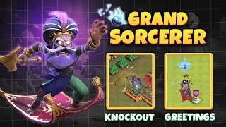 Grand Sorcerer Skin Animation in Clash of Clans | Grand Sorcerer Review