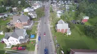 2017 Mt  Jewett Parade filmed with a drone