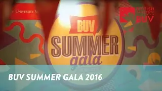 BUV Summer Gala 2016