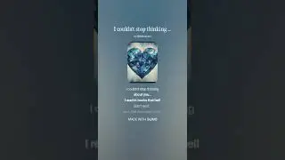I couldn't stop thinking about you #rock #hardblues #metal #lovesong