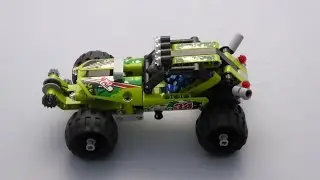 Lego Technic 42027: Desert Racer (time-lapse)