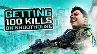 GETTING 100+ KILLS ON SHOOTHOUSE (MODERN WARFARE GAMEPLAY)