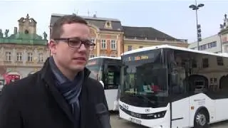 TVKOLIN - Představení nových autobusů MHD v Kolíně