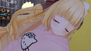 ひるねとおしゃべりをみまもってね【 #若魔麦たると/ #にゃんたじあ！】