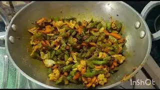 Simple Easy Mix vegetables Without  Onion Garlic  Recipe 😋 👌 